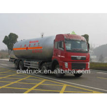 Jiefang 8*4 lpg gas tank truck,35.5m3 Biggest LPG Transportation Truck
